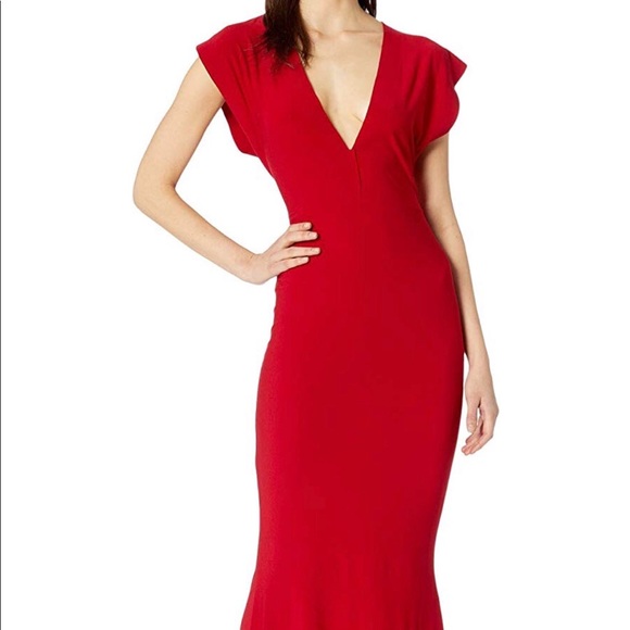 norma kamali rectangle gown